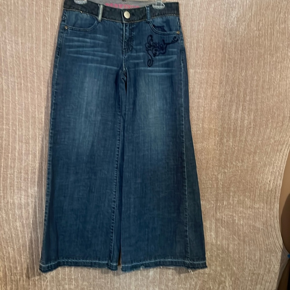 United Colors Of Benetton Dark Blue Flare Jeans